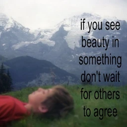 you alone in the forest