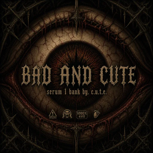 BAD AND CUTE serum 1 bank [c.u.t.e.]