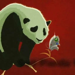 Lo-fi panda