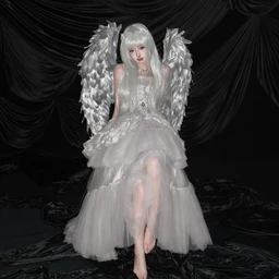 terrified angel