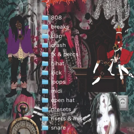 gl8bstrd zatru drumkit