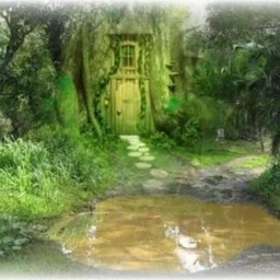 Yabujin toilet in Shrek house