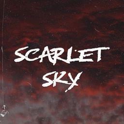 scarlet sky
