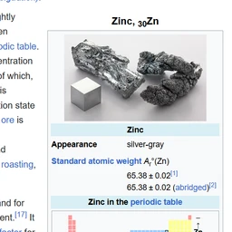 zinc