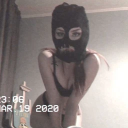 under mask