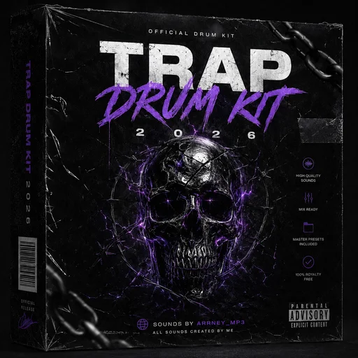 TRAP DRUM KIT 2026 (@arrney_mp3)