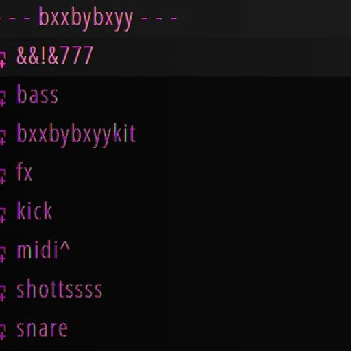 ---bxxbybxyy drumkit---
