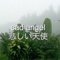 sad angel