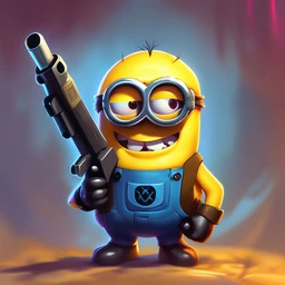 minion s pistoletom